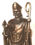 Statue of St Erconwald