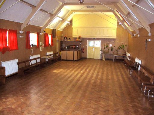 St Erconwald's Hall looking south